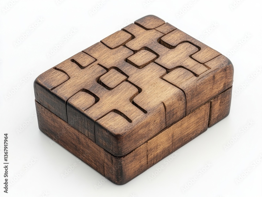Intricate Wooden Puzzle Box Intricate Wooden Puzzle Box