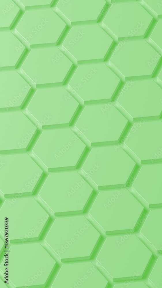 Yellow hexagon honeycomb shapes matte surface moving randomly. Bright 3D animation of a seamless loop of hexagon beehive. Template for documents, reports and presentations Yellow hexagon honeycomb shapes matte surface moving randomly. Bright 3D animation of a seamless loop of hexagon beehive. Template for documents, reports and presentations