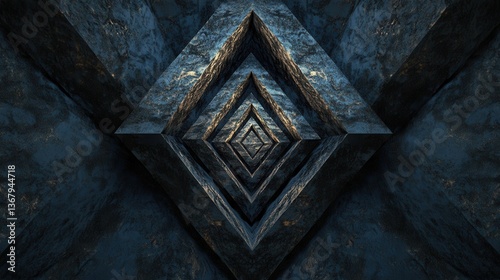 Abstract geometric pattern ...