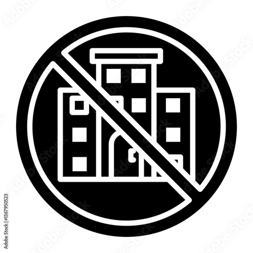 No Commute Icon