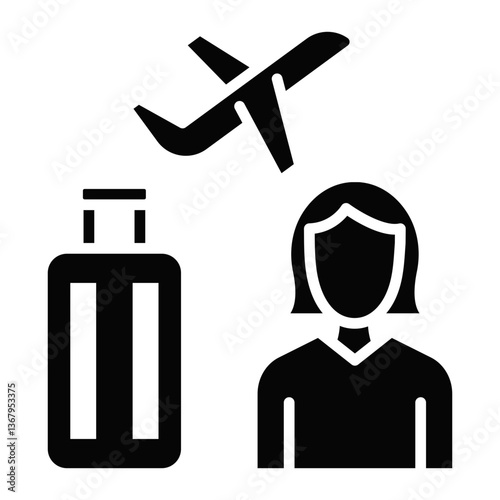 Traveler Female Icon