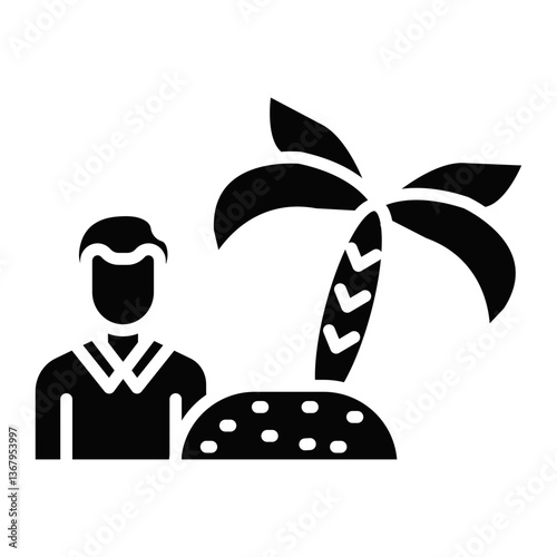 Exotic Vacation Icon