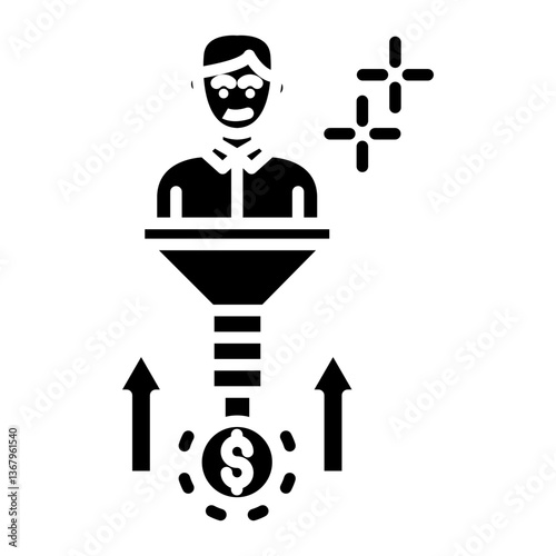 Conversion Rate Icon