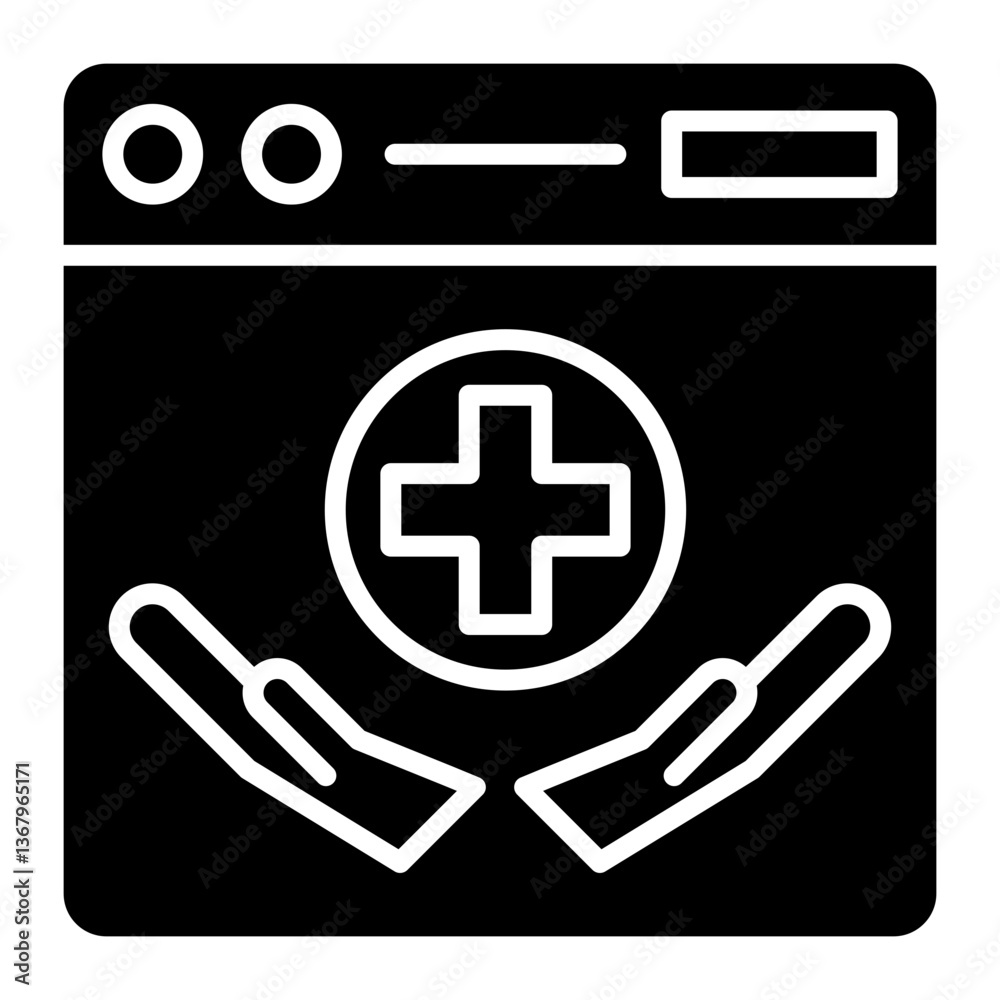 Fototapeta premium Personalized Web Store Icon