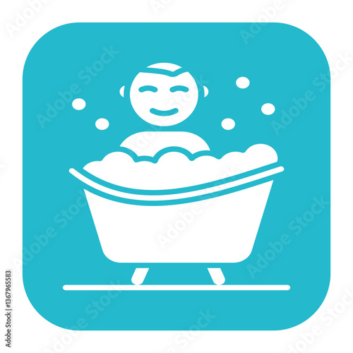 Baby bathtub Icon