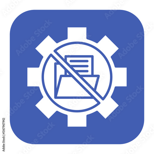 Restriction Of Processing Icon
