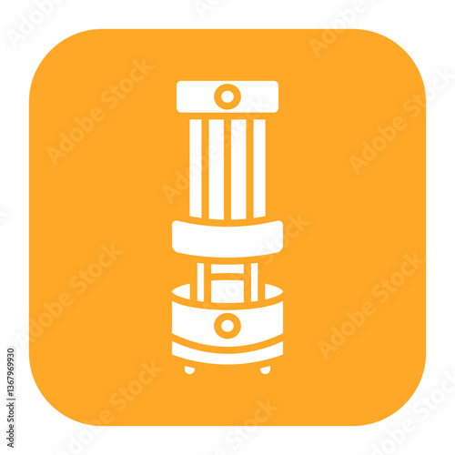 Disinfection Robot Icon