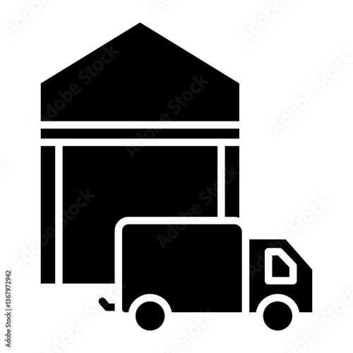 Distribution Center Icon