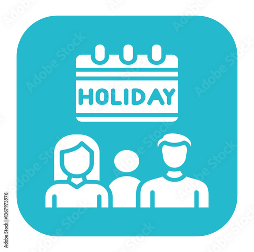 Family Holiday Icon