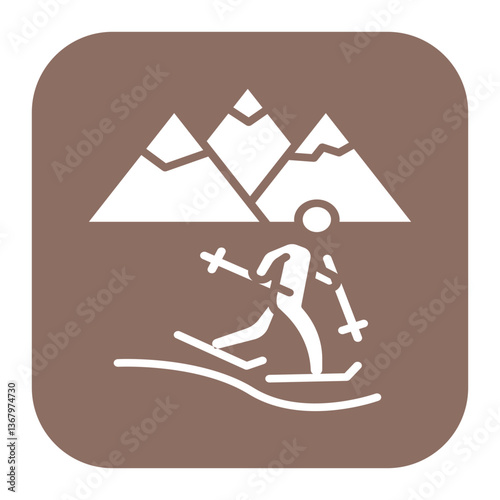Skis Icon