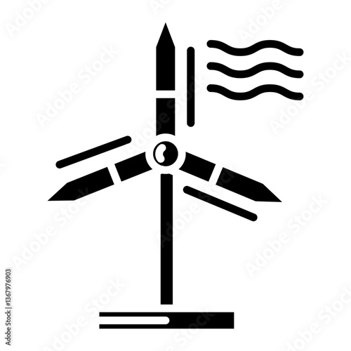 Wind Turbine Icon