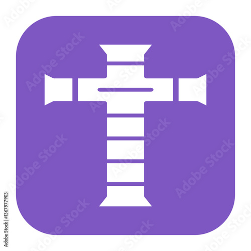 Latin Cross Icon