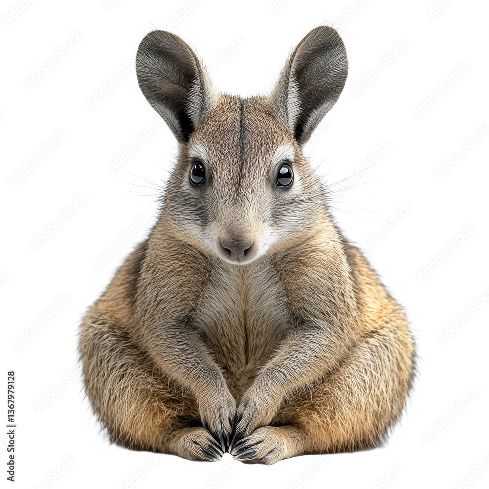 Obraz premium Aardvark isolated on transparent background.PNG