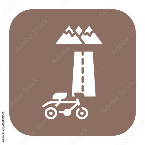Cycling Tour Icon