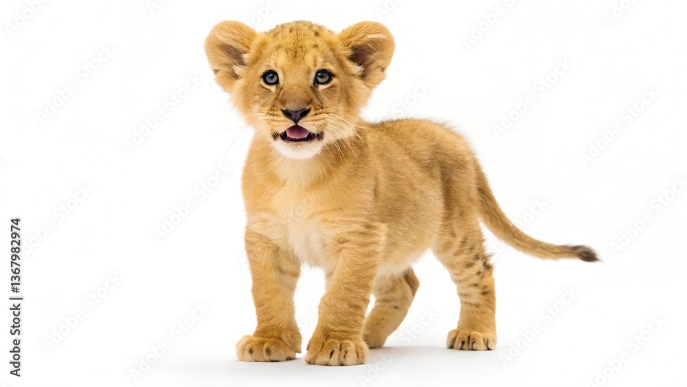 Obraz premium Lion Cub. 