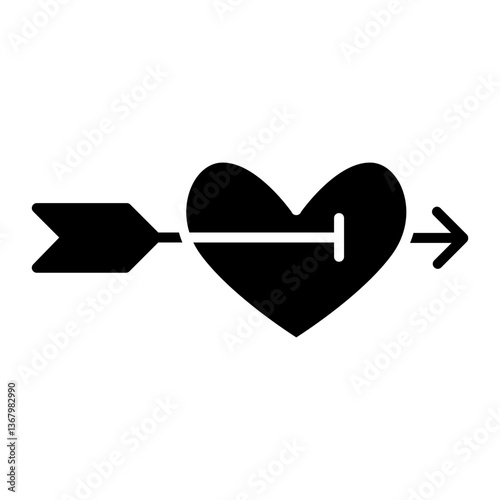 Heart Arrow Icon