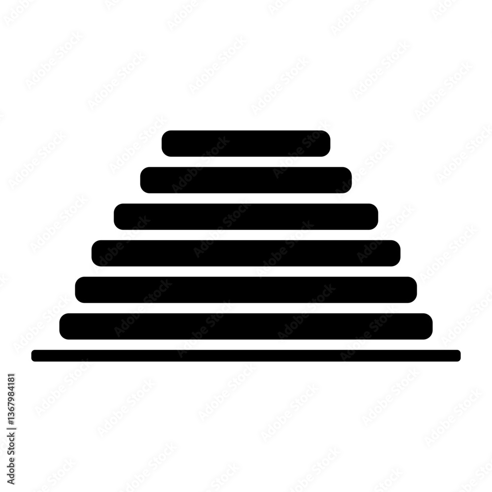 Stack Toy Icon Stack Toy Icon