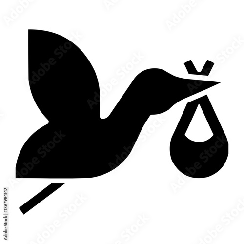 Stork Icon