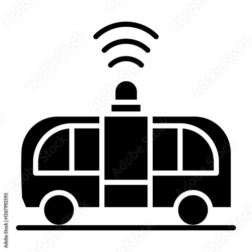 Driverless Car Icon