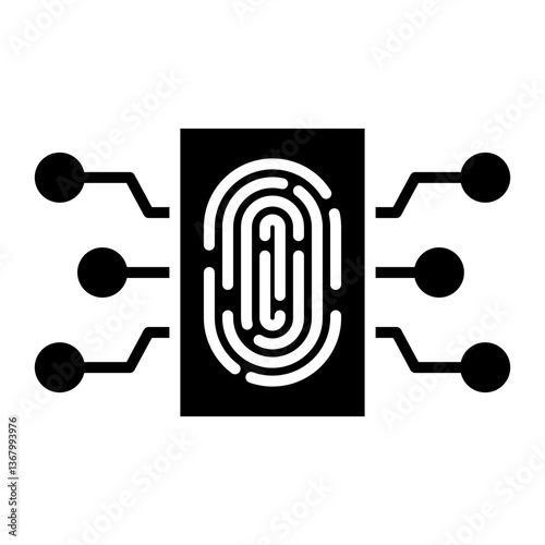 Biometric Data Icon