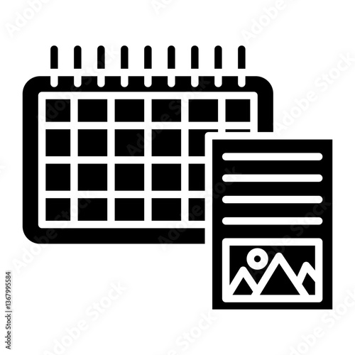 Content Calendar Icon
