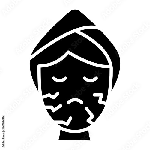 Dry Skin Icon