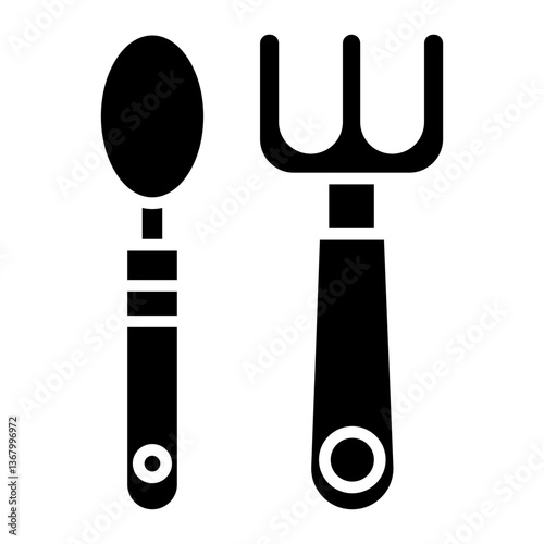 Baby cutlery Icon