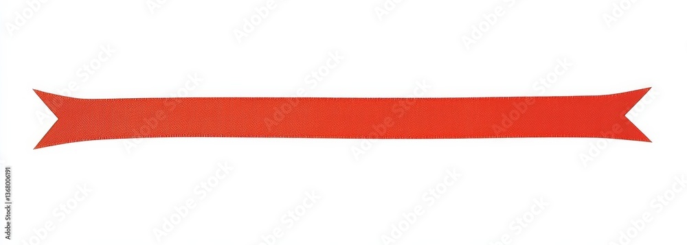 Isolated image of a sumptuous red ribbon, perfect for various crafts. Isolated image of a sumptuous red ribbon, perfect for various crafts.