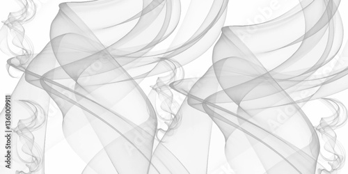smoke in white background surrealistic, Abstract grey smoke on white background. Explosion dust isolated on white background. abstract art, movement of smoke fire design. light and shadows.