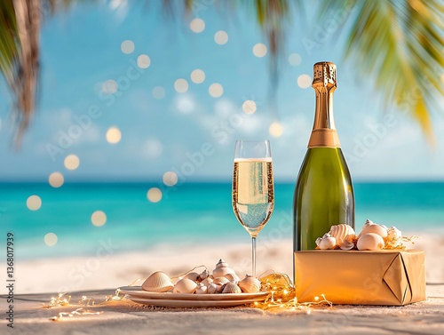 Beachside Champagne Celebration