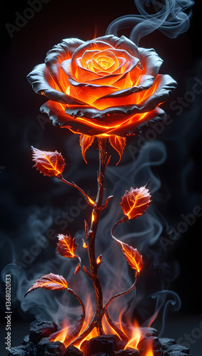 Roses fire 01
