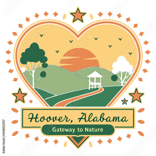 Wallpaper Mural Hoover - Gateway to Nature - Tranquil Trails Torontodigital.ca