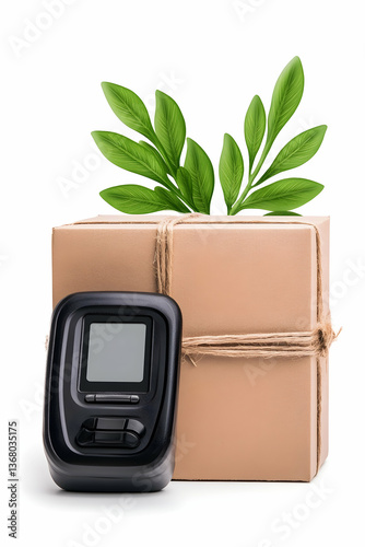 Eco-friendly package tracking device