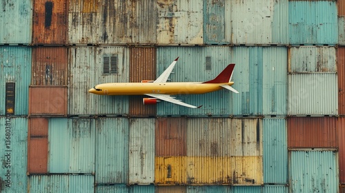 old wooden plane