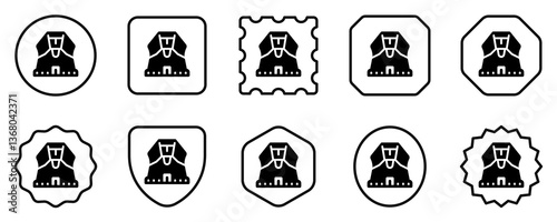 Editable statue, sculpture vector icon. Landmark, monument, culture, building, architecture. Part of a big icon set family. Perfect for web and app interfaces, presentations, infographics, etc