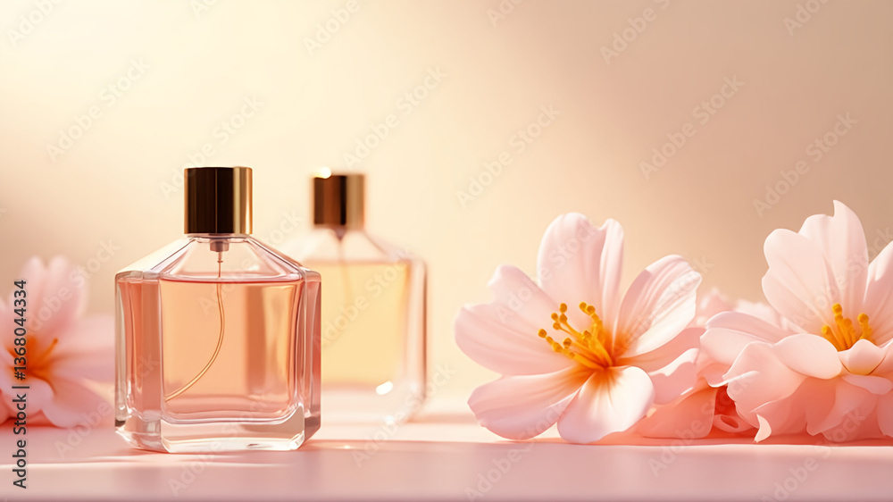 perfume and flower perfume and flower