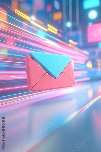 Email Fast Cityscape
