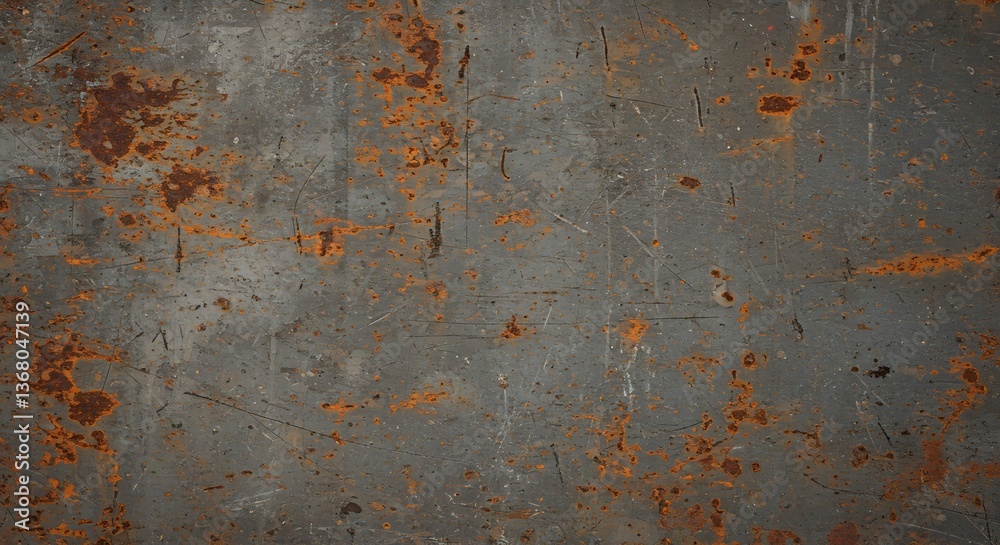 Rustic Grey Metal Texture Richly Patinated. AI Generated Rustic Grey Metal Texture Richly Patinated. AI Generated