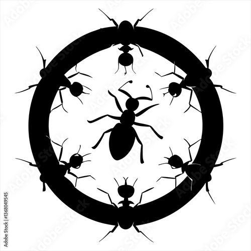set of ants vector