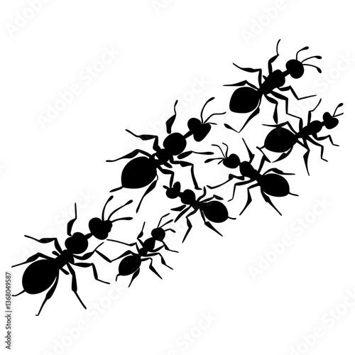 set of ants vector