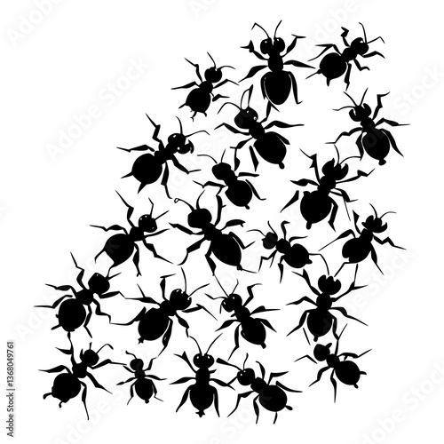 set of ants vector
