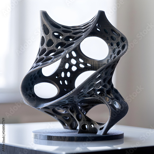 Finely Detailed 3D Printed Model demonstrating the Capabilities of ABS Filament