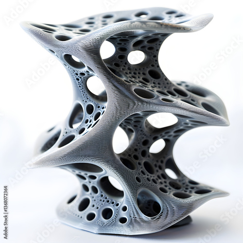 Finely Detailed 3D Printed Model demonstrating the Capabilities of ABS Filament