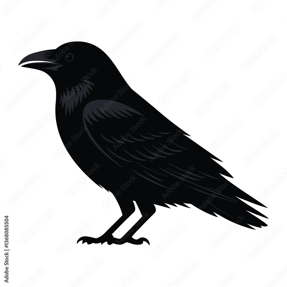 Obraz premium Bird silhouette vector illustration for Logo and T-Shirt design