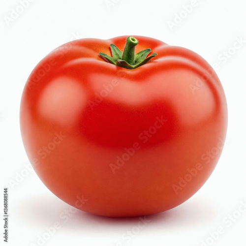 tomato isolated on a white background. 3d render illustration.