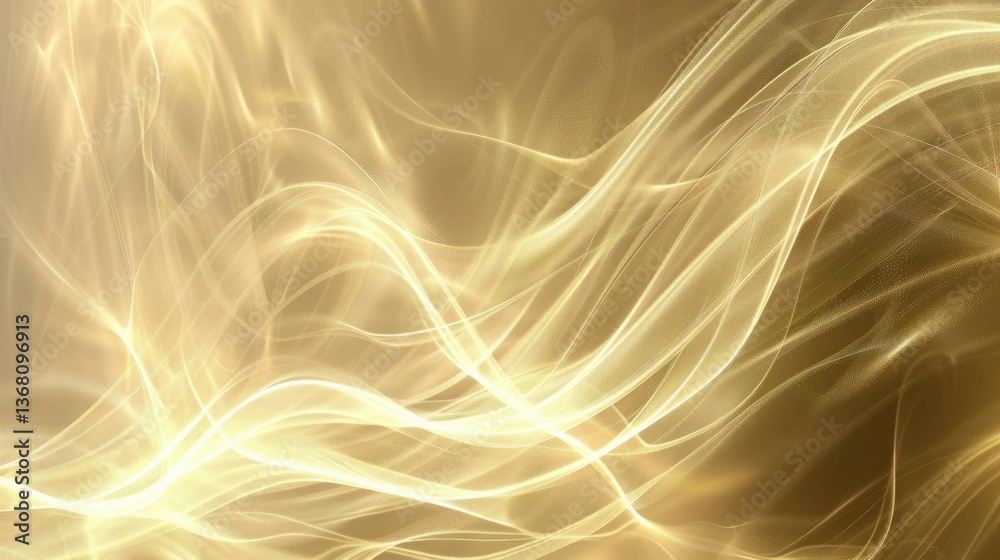 Fototapeta premium Minimal network background with light, delicate lines.