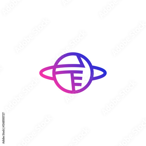 Planet index finger company logo.
