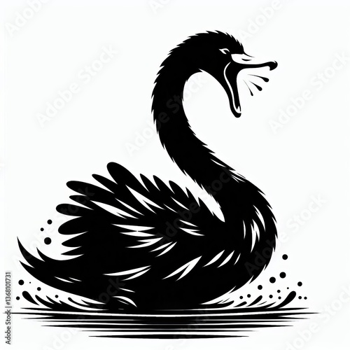 diferent style birds silhoutee