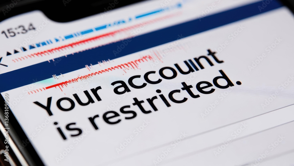 Your account is restricted indefinitely due to blocks on your access. Please check your settings for resolution Your account is restricted indefinitely due to blocks on your access. Please check your settings for resolution