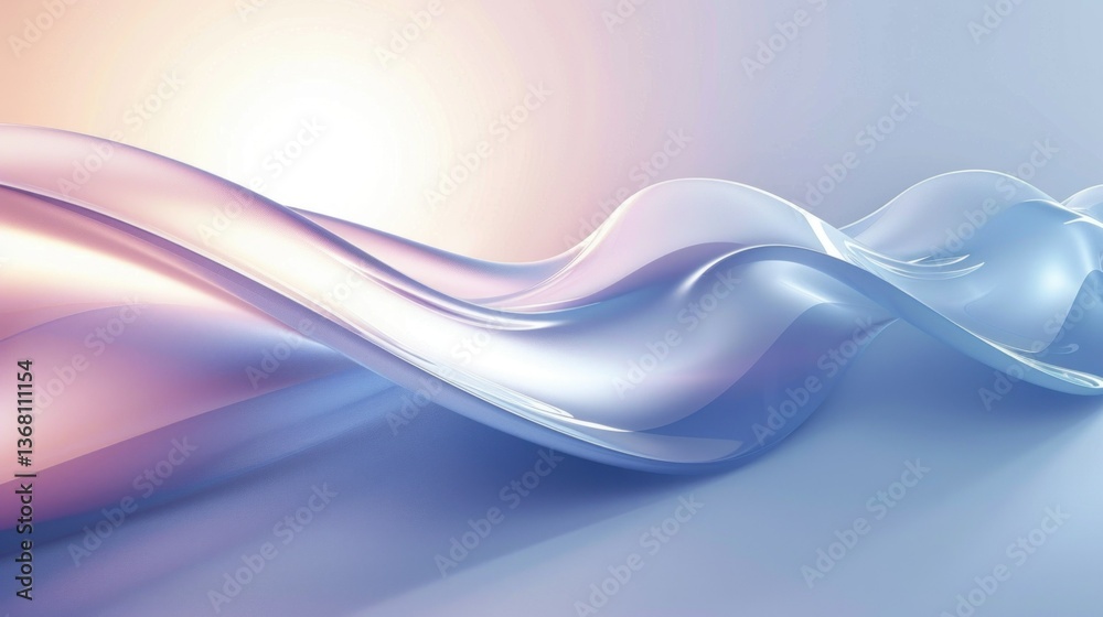 A minimalistic abstract design with smooth curves and light effects. A minimalistic abstract design with smooth curves and light effects.